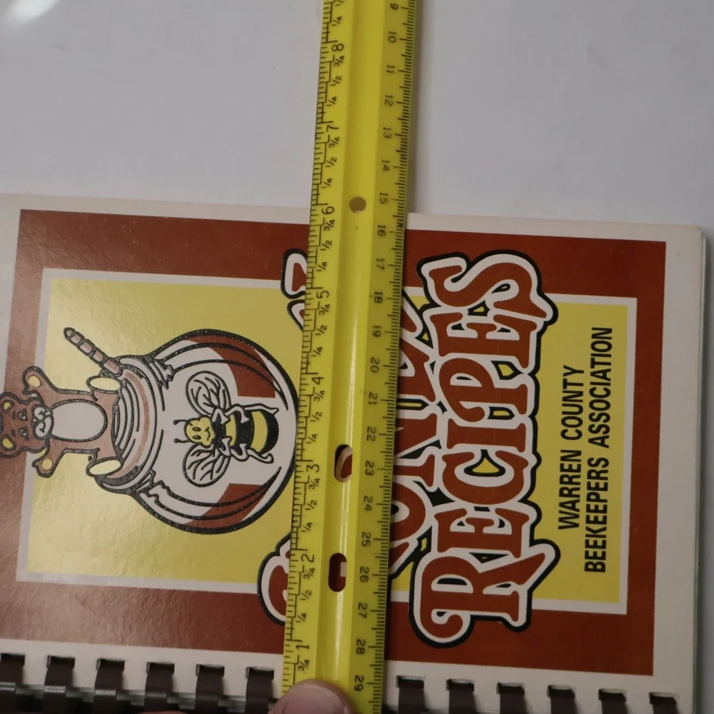 Vintage‎ Honey Recipes Warren County Beekeepers Association Spiral Cookbook TN
